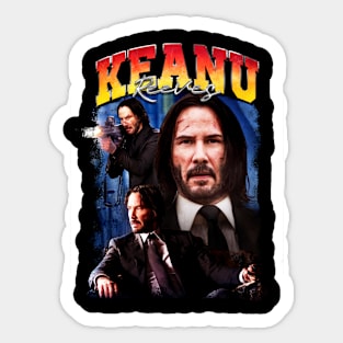 Bootleg Keanu Reeves Sticker